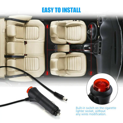 Car Interior LED Strip Lights – Ambient RGB Light Kit for Car Decor