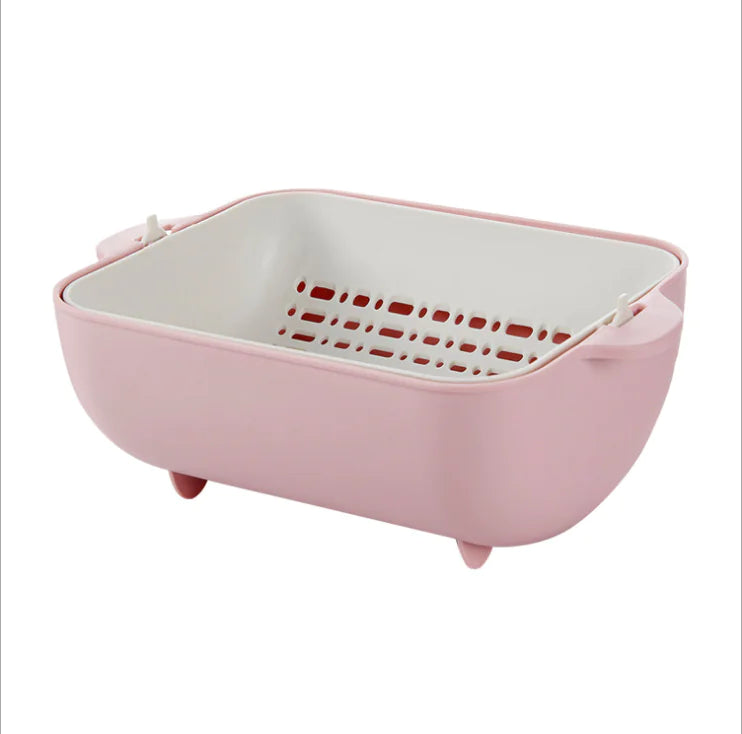 Drain Basket and Vegetable Washing Bowl