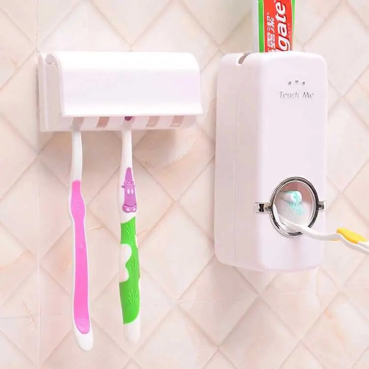 Wall-Mounted Toothpaste Dispenser Kit