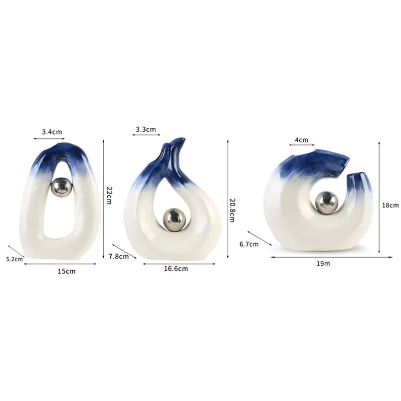 Creative Shaped Ceramic Vase Decorative Wholesale