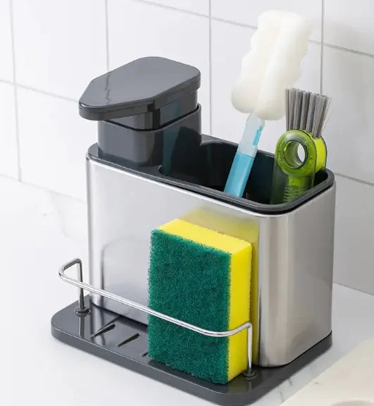 Soap Dispenser with Sponge Holder