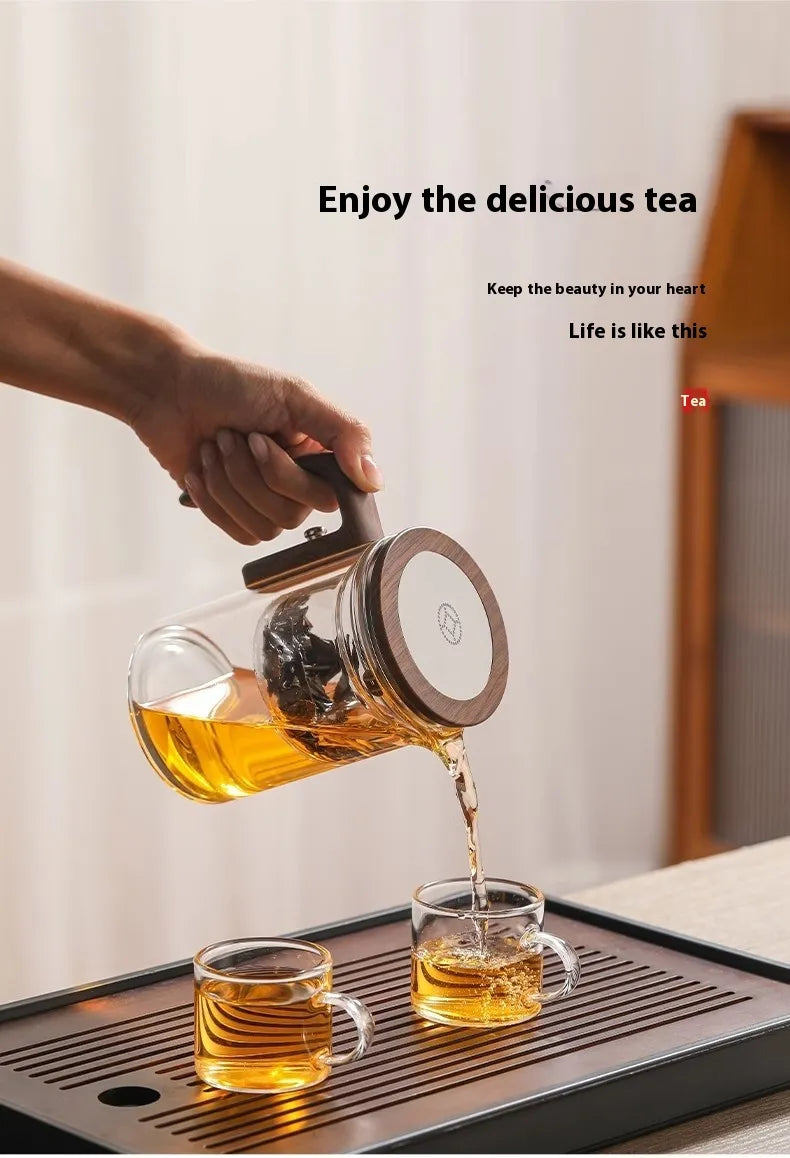 Magnetic Glass Teapot Set
