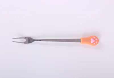 Stainless Steel Coffee Spoon & Silicone Cat Paw Spoon