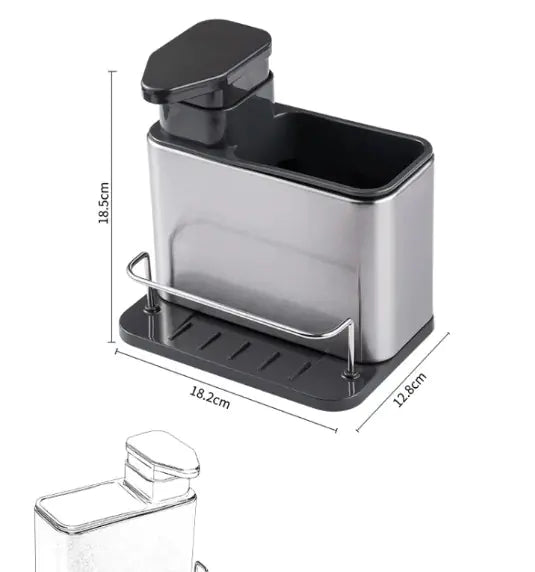 Soap Dispenser with Sponge Holder