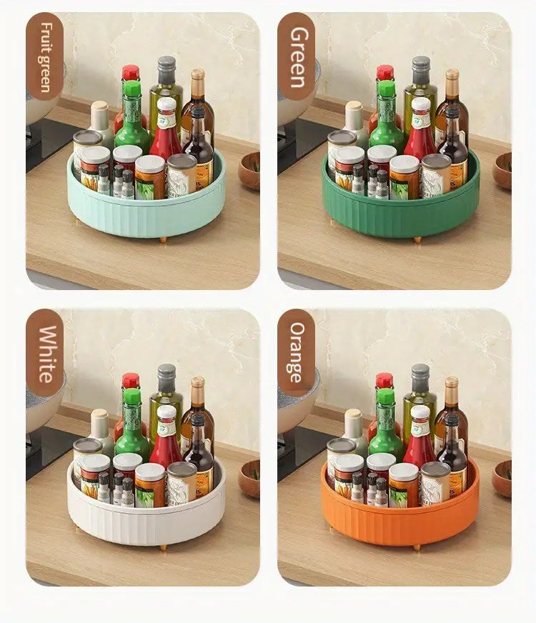 Rotating Spice Rack Organizer
