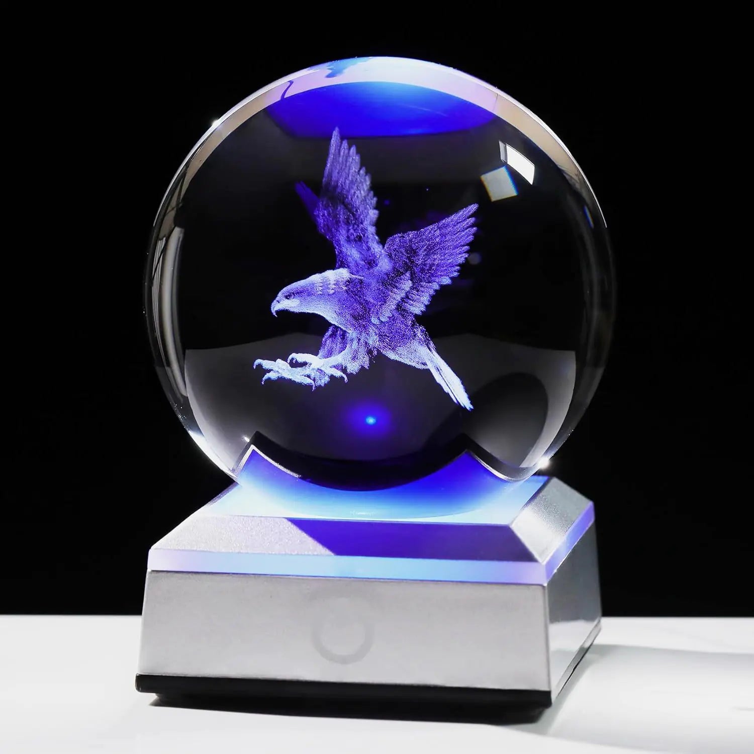 Creative Crystal Galaxy Figurine Light-Up Ball Decor