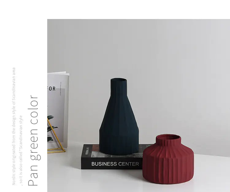 Ceramic Minimalist Flower Vase