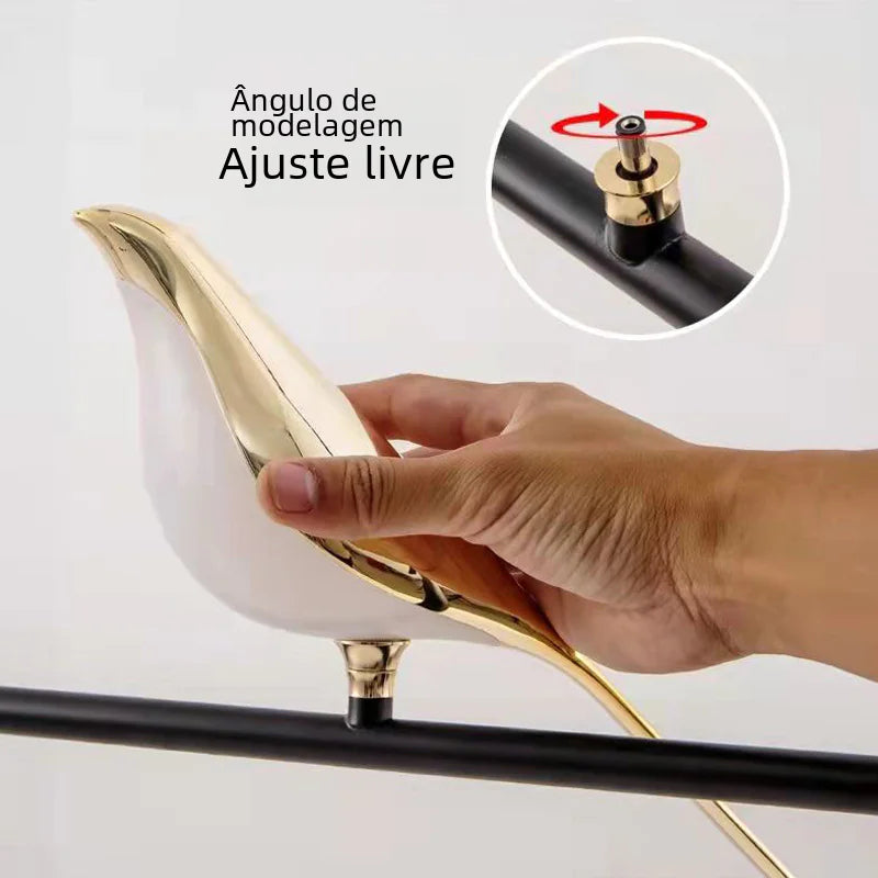 Modern Minimalist Creative Bird Wall Light for Home
