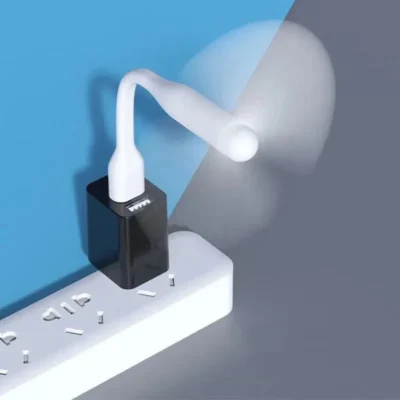Creative USB Fan for Laptop 360° Rotatable Flexible Portable Mini Cooling Fan for Power Bank Notebook Computer USB Gadgets