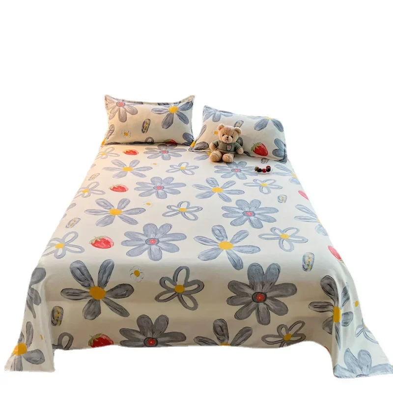 Soft-and-Cozy-Floral-Printed-Single-Piece-Luxurious-Moisturizing-Cotton-Bed-Sheet-for-Students-Dormitory-4.webp