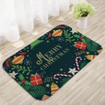 Christmas Door Mat Santa Claus Outdoor Carpet Merry Christmas Decorations For Home 2024 Navidad Xmas Ornament New Year 2025